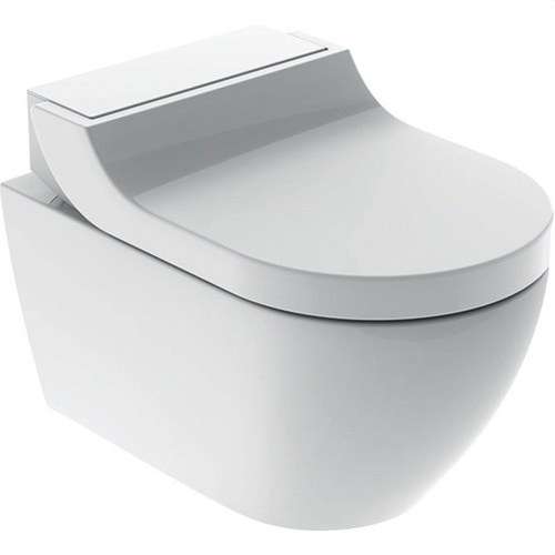 Závesný bidetový záchod Geberit AquaClean Tuma Comfort s referenciou 146.292.11.1 od značky GEBERIT