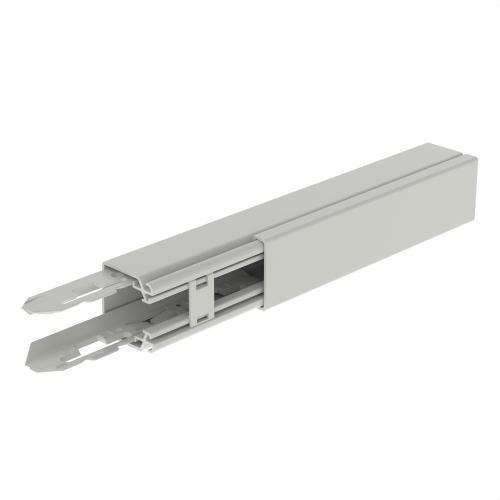 Šedý žľab U23X 40x40mm s referenciou 73020-04 od značky UNEX
