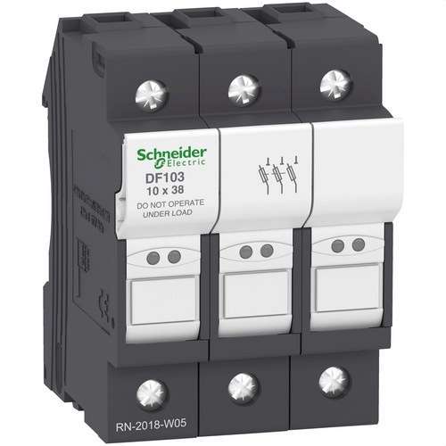 Držiak poistiek 3P 32A 10X38MM s referenciou DF103 od značky SCHNEIDER ELECTRIC