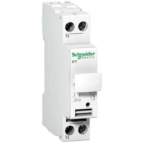 Izolovateľný držiak poistky Acti9 STI 1P+N 500V s referenciou A9N15646 od značky SCHNEIDER ELECTRIC