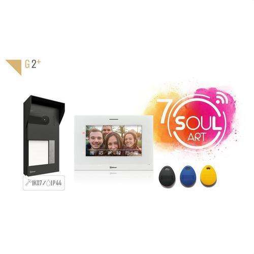 Sada videovrátnika pre 1 domácnosť s wifi Golmar Soul S5110/ART 7W s referenciou 12205118 od značky GOLMAR