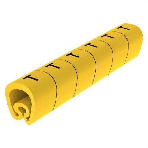 Predrezané žlté značkovače Ø18 PVC plastifikované s referenciou 1813-T od značky UNEX