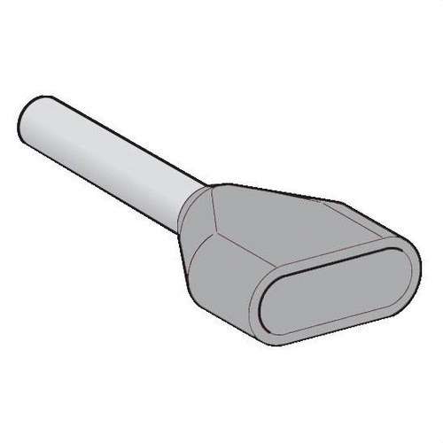 Dvojitá izolovaná káblová svorka 2,5mm2 sivá s referenciou AZ5DE025 od značky SCHNEIDER ELECTRIC