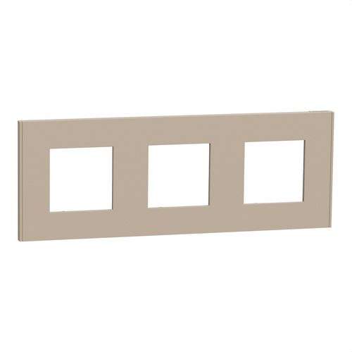 Rám s 3 prvkami visón New Unica Deco s referenciou NU600626 od značky SCHNEIDER ELECTRIC