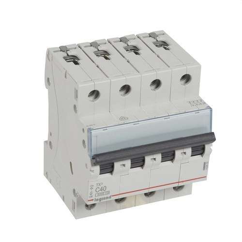 Magnetotermický TX3 4P 40A Krivka C Krivka C 6kA s referenciou 403630 od značky LEGRAND