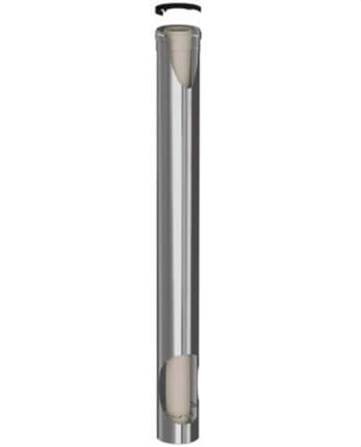 "Komínová rúra koaxiálna samec-samica priemer 125/200mm dĺžka 1000mm polypropylén/nerez" s referenciou 125200-1000MH45 od značky FIG