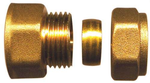 Mosadzná priamka s vnútorným závitom 1/2"x12mm s referenciou TAP00223 od značky ATUSA