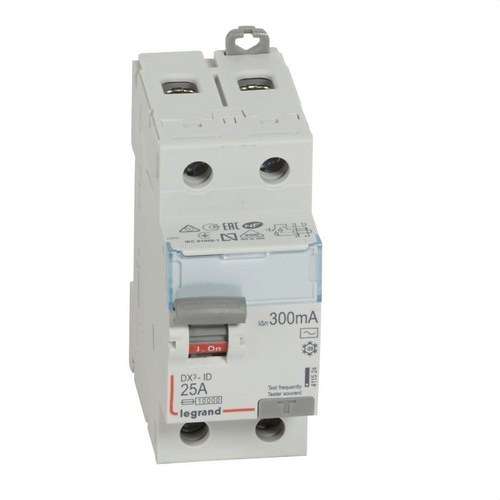 Diferenciál DX3 2P 25A 300mA Trieda AC s referenciou 411524 od značky LEGRAND