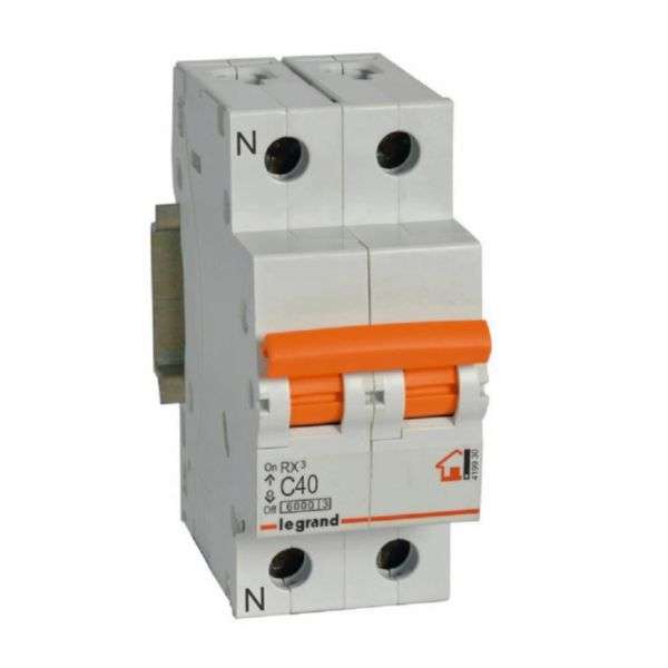 Magnetotermický RX³ - 1P+N - 230V~ - 40A - krivka C s referenciou 419930 od značky LEGRAND