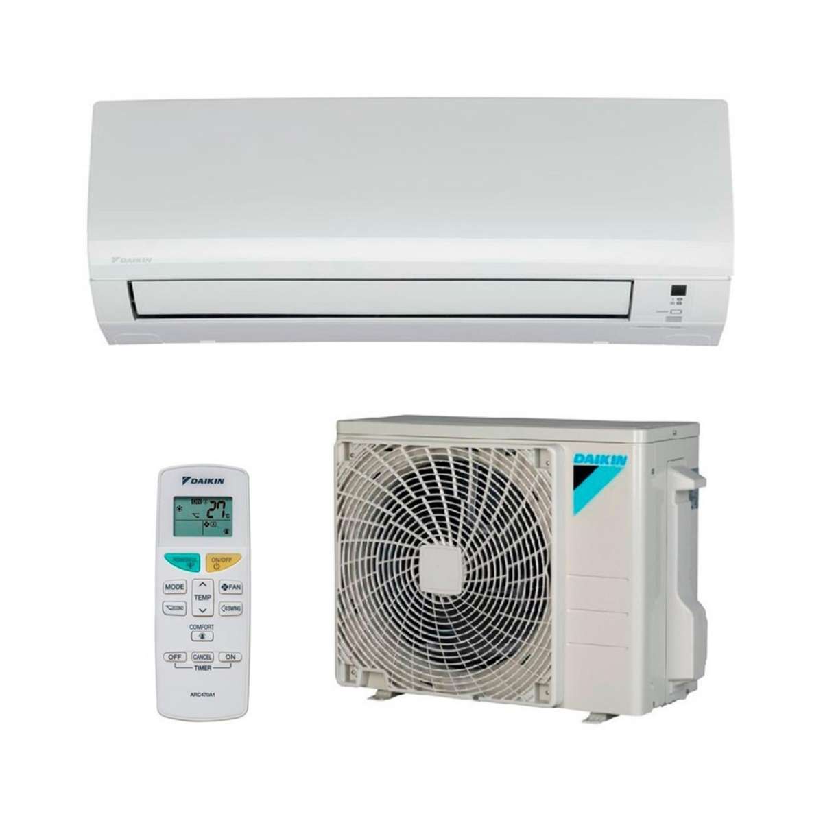 Klimatska naprava z WiFi Daikin Sensira TXF35F 3,5 kW 12000 BTU s referenciou TXF35F od značky DAIKIN