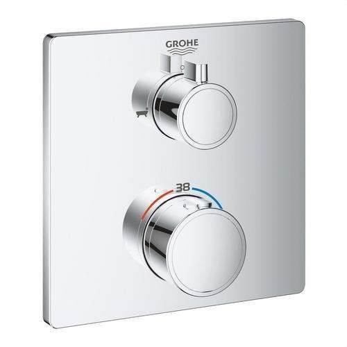Termostat na vaňu a sprchu Grohtherm chróm s referenciou 24080000 od značky GROHE