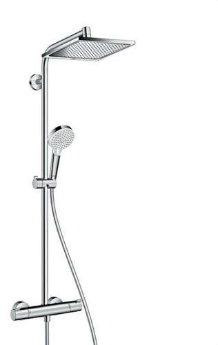 Sprchový set Crometta E Showerpipe 240 s 1 tryskou EcoSmart s referenciou 27281000 od značky HANSGROHE