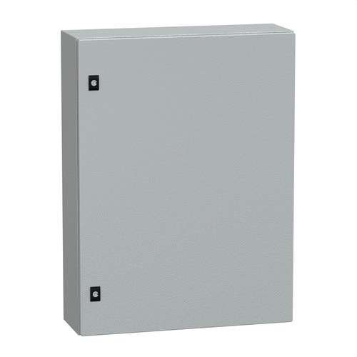 Jeklena stenska omara z neprozornimi vrati brez montažne plošče 800x600x200 Panel SeT CRN s referenciou NSYCRN86200 od značky SCHNEIDER ELECTRIC