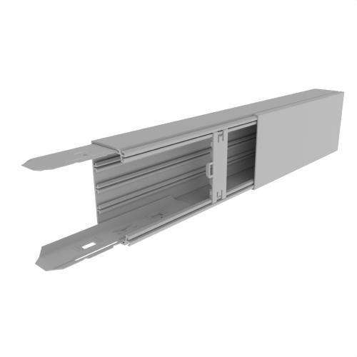 Šedý žľab U23X 60x110mm s referenciou 73083-04 od značky UNEX