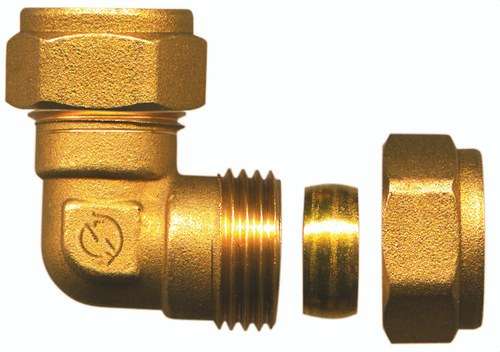 Mosadzný dvojitý kolenný spoj 12x12mm s referenciou TAP00322 od značky ATUSA