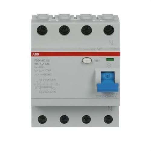 Diferenciálny istič 4P 63A Trieda AC 300mA s referenciou 2CSF204001R3630 od značky ABB