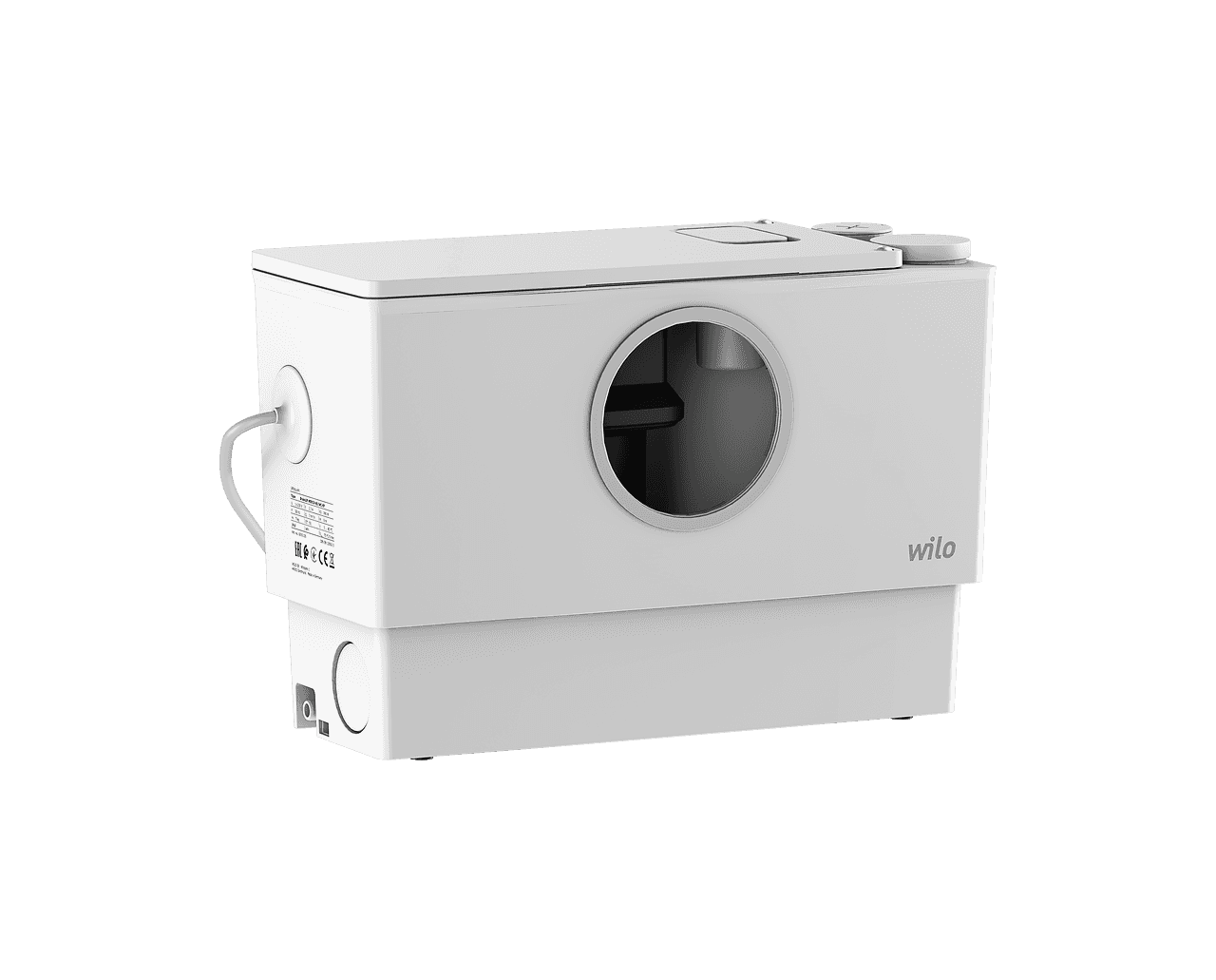 Sanitárny drvič Wilo DrainLift MINI3-XS/WC s referenciou 6095128 od značky WILO