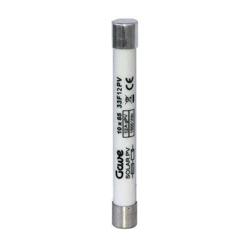 Valcová poistka 10X85 1500V PV 12A s referenciou 33F12PV od značky GAVE