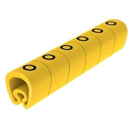 Predrezané žlté signalizátory Ø18 PVC plastifikované s referenciou 1813-O od značky UNEX