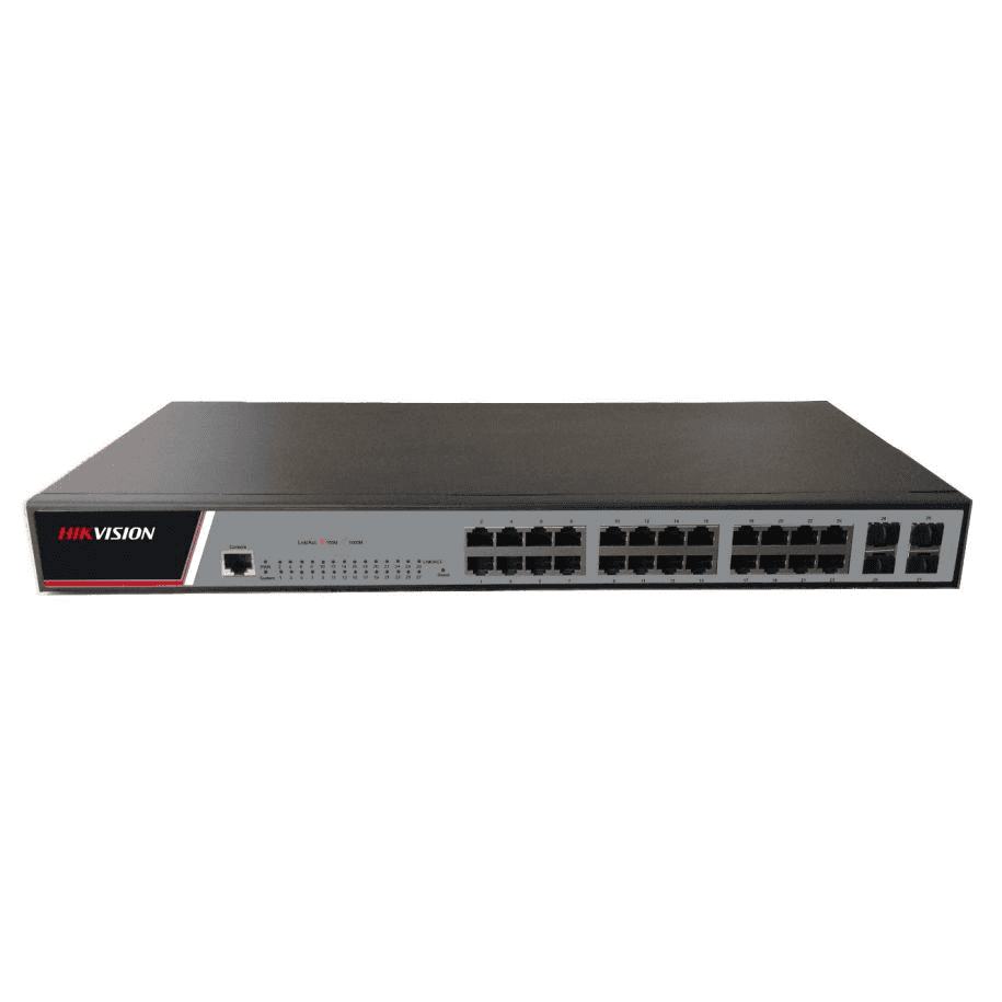 Spravovateľný prepínač Hikvision Gigabit s 28 portami DS-3E2528 s referenciou DS-3E2528 od značky HIKVISION