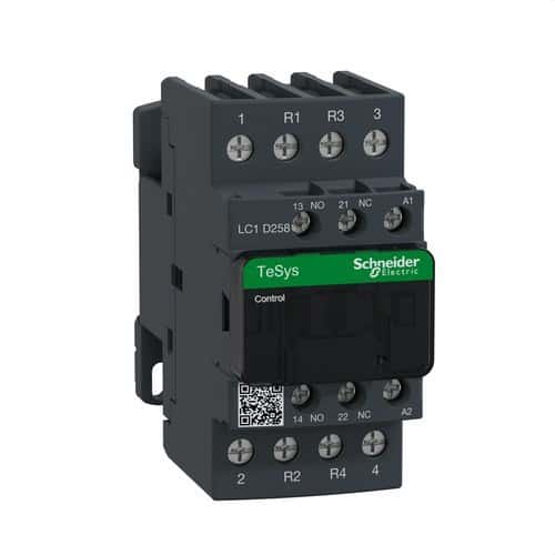 "Stykač 40A 1 NO/1 NC 48V 50-60HZ 2P" s referenciou LC1D258E7 od značky SCHNEIDER ELECTRIC