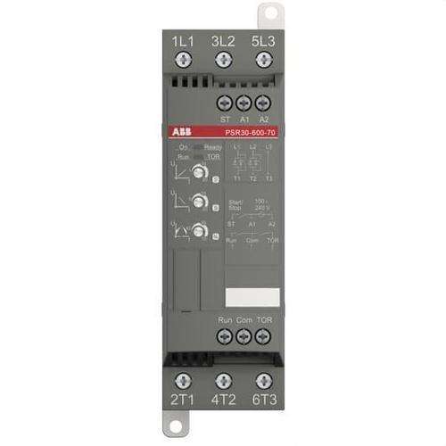 Mäkký štartér ABB PSR 30 A 600 V AC 15 kW s referenciou 1SFA896109R7000 od značky ABB