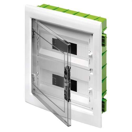 Zásuvková rozvodná skriňa s dymovými dverami 32 modulov (18x2) s referenciou GW40609PM od značky GEWISS