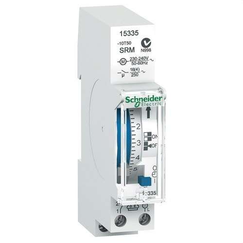 Analógový časový spínač IH 24H s 1 modulom SRM 1C-16A s referenciou 15335 od značky SCHNEIDER ELECTRIC