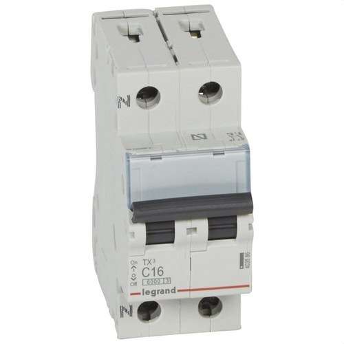 Magnetotermický TX3 P+N 16A Krivka C Krivka C 6kA s referenciou 403586 od značky LEGRAND