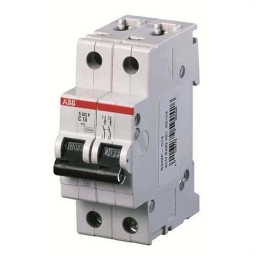 Magnetotermický istič S202P-K4 2P 4A Krivka K 25kA s referenciou 2CDS282001R0337 od značky ABB