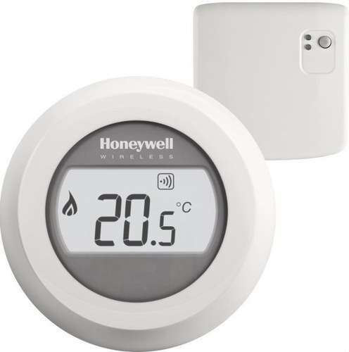 Súprava pozostávajúca z digitálneho termostatu Honeywell T87 + prijímača BDR91 s referenciou Y87RF2058 od značky RESIDEO