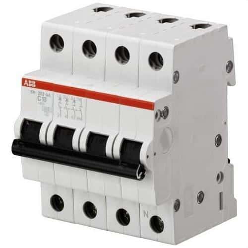 Istič SH203-C10NA 3P+N 10A Krivka C Krivka C 6kA s referenciou 2CDS213103R0104 od značky ABB