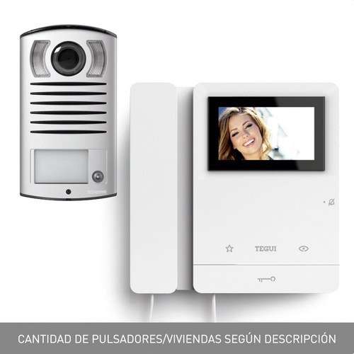 Sada videovrátnika pre 1 domácnosť Tegui Linea 2000 s monitorom Série 8 s referenciou 378121 od značky TEGUI