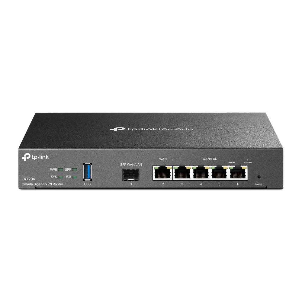 Router VPN Gigabit Omada s referenciou ER7206 od značky TP-LINK