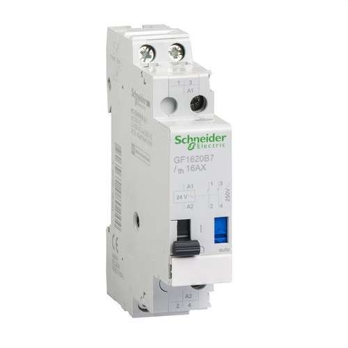 Telerruptor 16A 2 NO 24V 50-60HZ s referenciou GF1620B7 od značky SCHNEIDER ELECTRIC