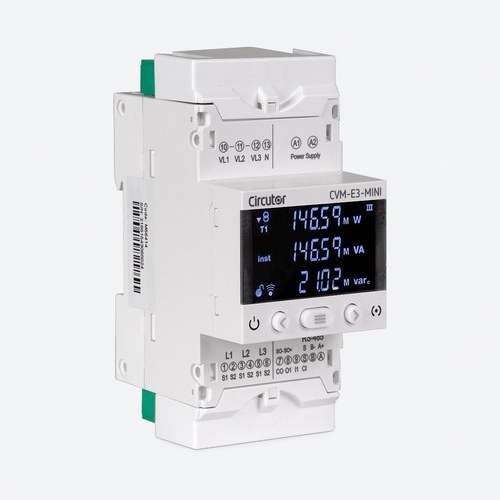 Trojfázový sieťový analyzátor Circutor CVM-E3-MINI-MC-485-IC s referenciou M56424. od značky CIRCUTOR