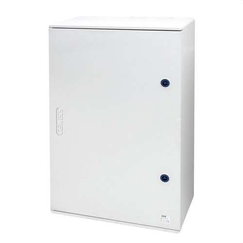 Spevnený sivý vodotesný box 46QP 405x500x200mm s referenciou GW46003F od značky GEWISS