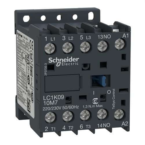 Minikontaktor K Trojpólový 9A 400V 50-60HZ s referenciou LC1K0910V7 od značky SCHNEIDER ELECTRIC