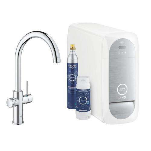GROHE Blue Home Starter kit s C-ramenom chróm s referenciou 31455001 od značky GROHE