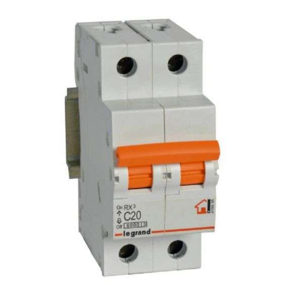 Magnetotermický RX³ - 2P - 230/400V~ - 20A - krivka C s referenciou 419936 od značky LEGRAND