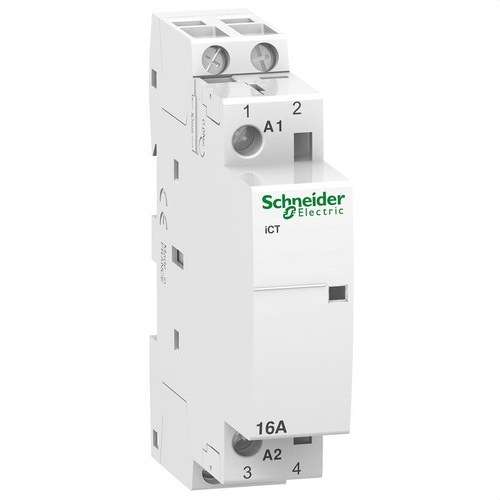 Modulárny stykač Acti9 iCT 16A 2 P 2 NA 230/240V AC s referenciou A9C22712 od značky SCHNEIDER ELECTRIC