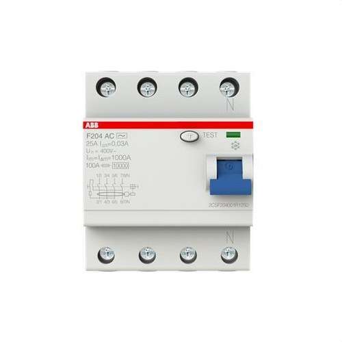 Diferenciál 4P 25A Trieda AC 30mA s referenciou 2CSF204001R1250 od značky ABB