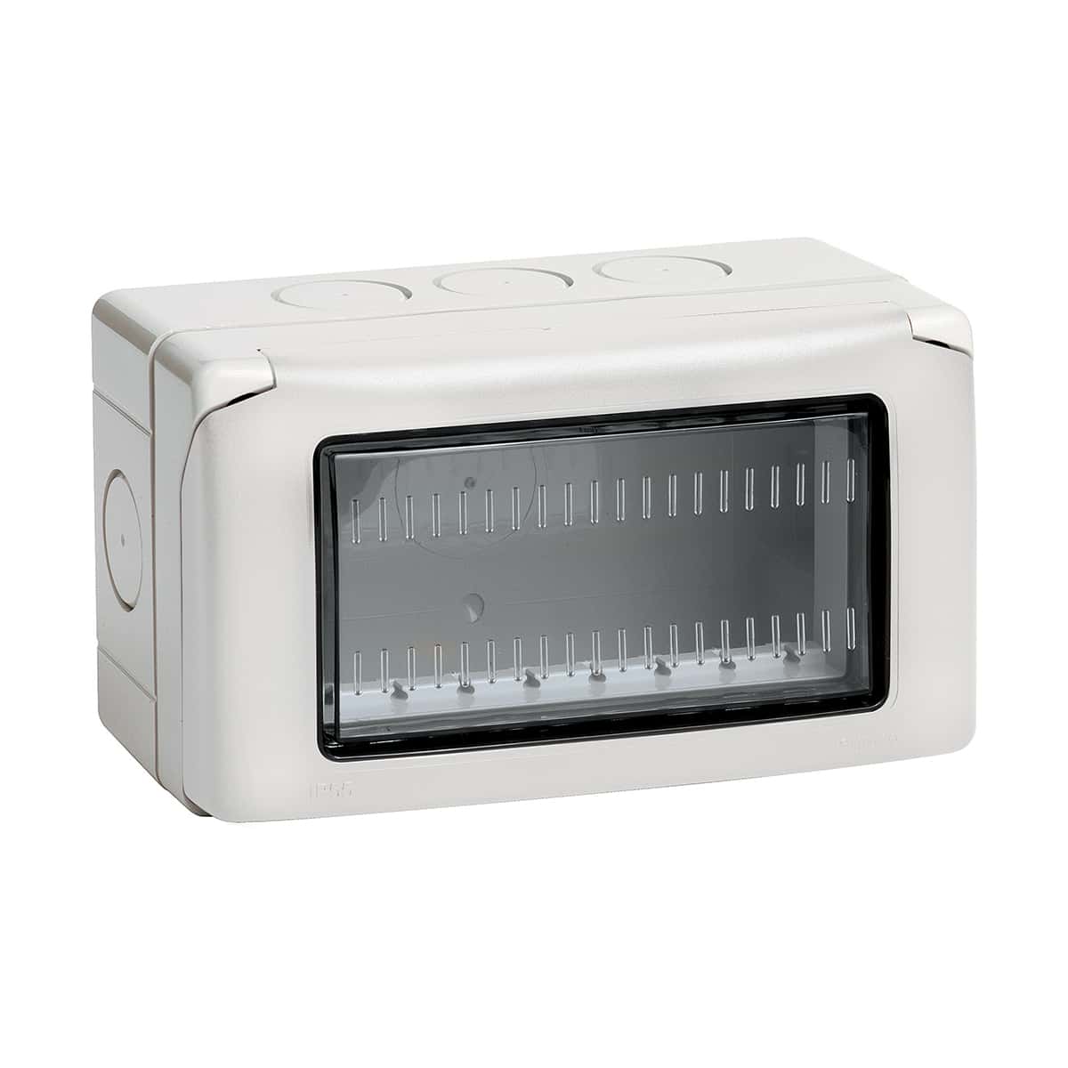 Sivá skrinka Idrobox s IP55, 4 moduly - Pre Classia a Light Now s referenciou 27504 od značky BTICINO
