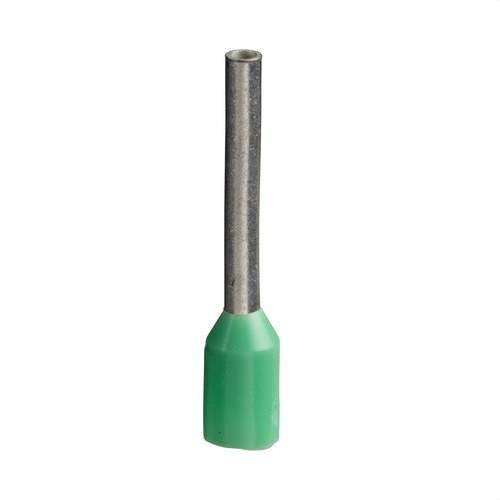 Izolovaný káblový koniec bez izolácie 6mm2 zelený s referenciou DZ5CE062 od značky SCHNEIDER ELECTRIC