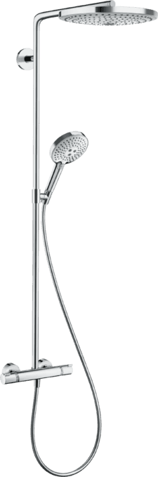 Termostatická sprchová sada Raindance Select S Showerpipe 300 s referenciou 27133000 od značky HANSGROHE