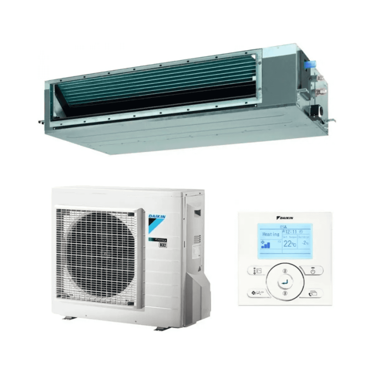 Klimatizácia kanálová Daikin Sky Air Active ADEAS35A 3,4 kW 12000 BTU s referenciou ADEAS35A od značky DAIKIN