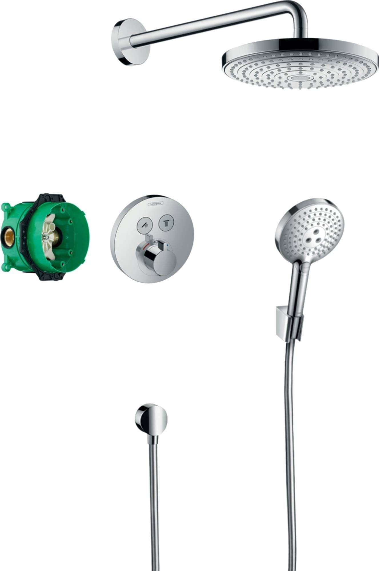 Súprava zabudovanej termostatickej sprchy Raindance Select S s referenciou 27297000 od značky HANSGROHE