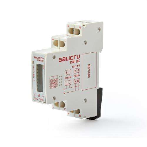 Jednofázový inteligentný elektromer Smart Meter ESM1 EQX s referenciou 6B2OP000008 od značky SALICRU