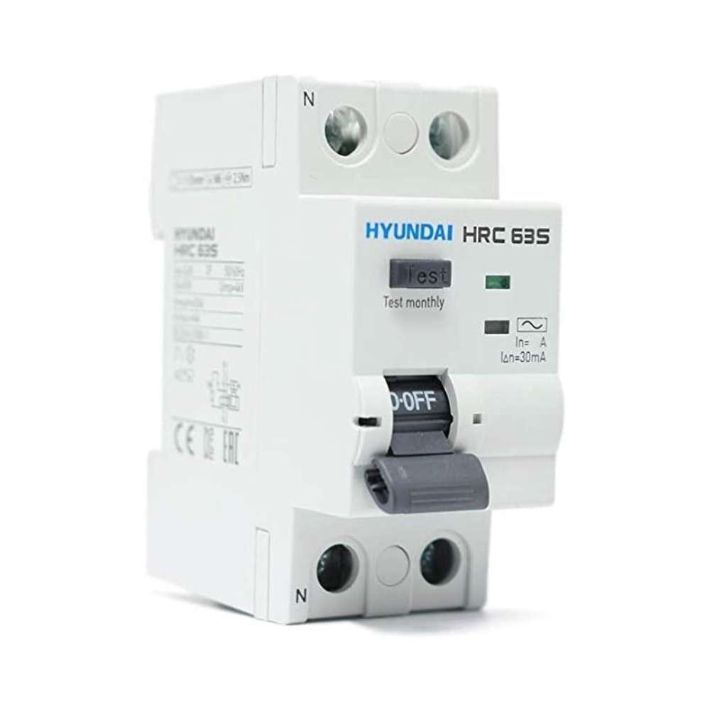 Diferenciál STD 2P 40A 300mA Trieda A Selektívny s referenciou HRC63S-T2PG7040 od značky HYUNDAI