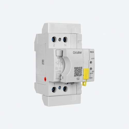 Automatický resetovateľný diferenciálny spínač REC4 2P 63A 30mA s referenciou P26A31. od značky CIRCUTOR